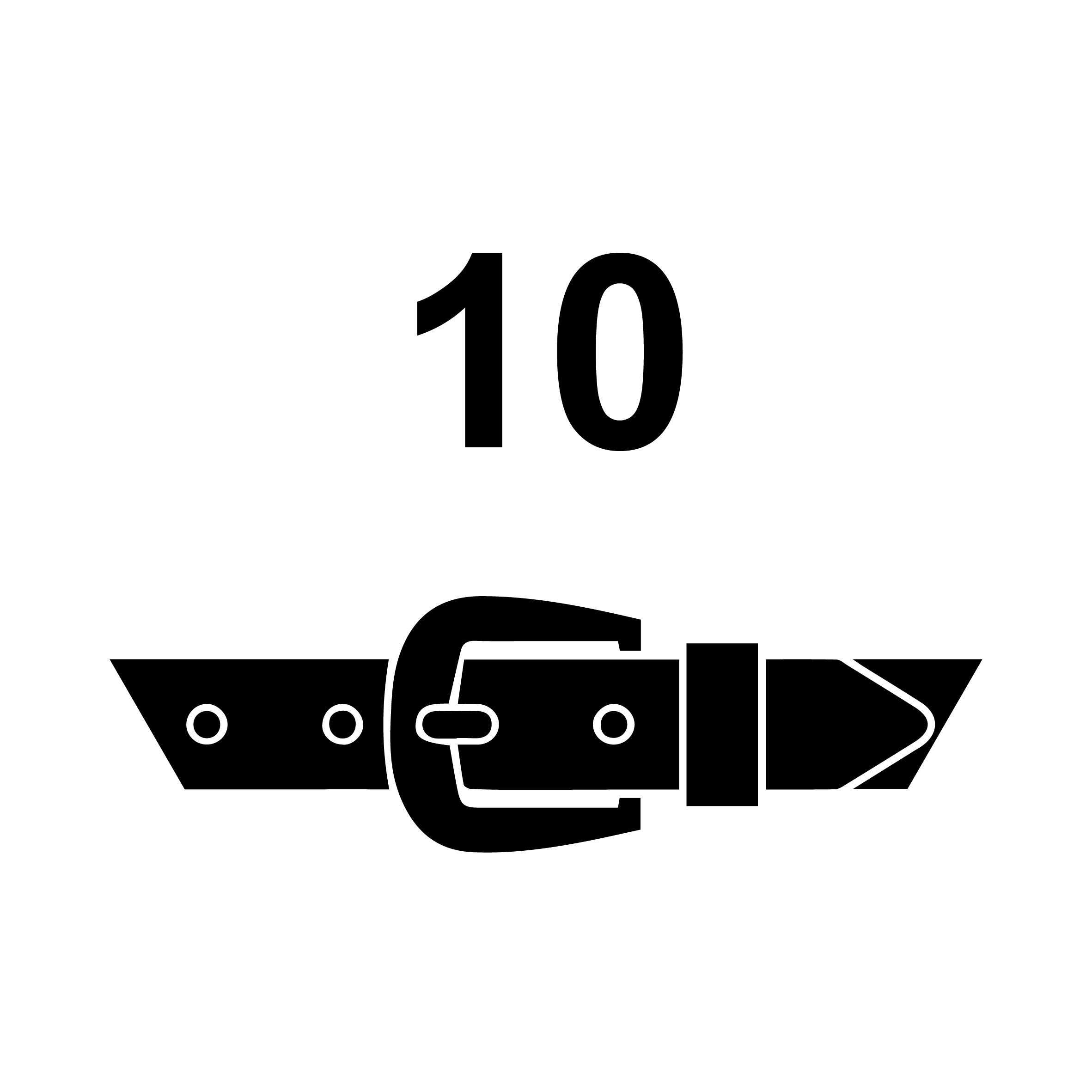 10 cintos