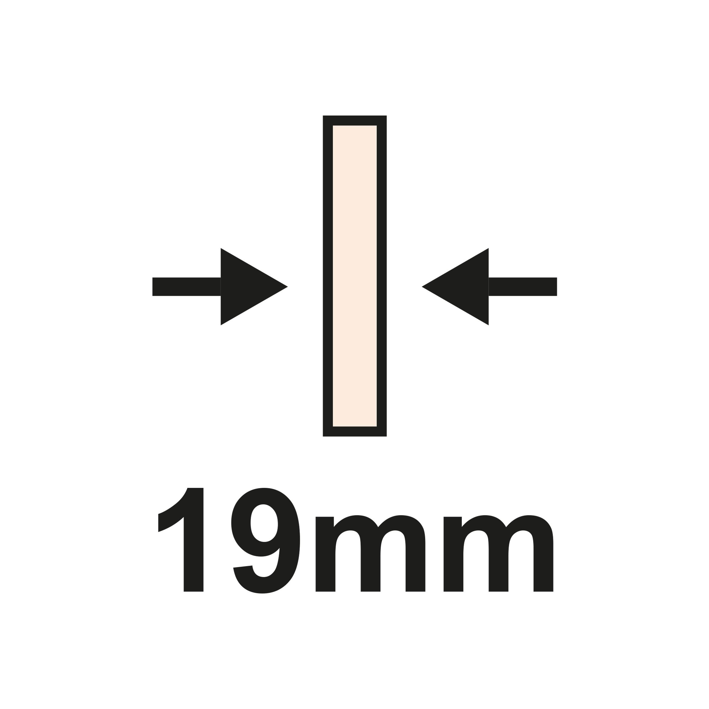 Espessura 19mm