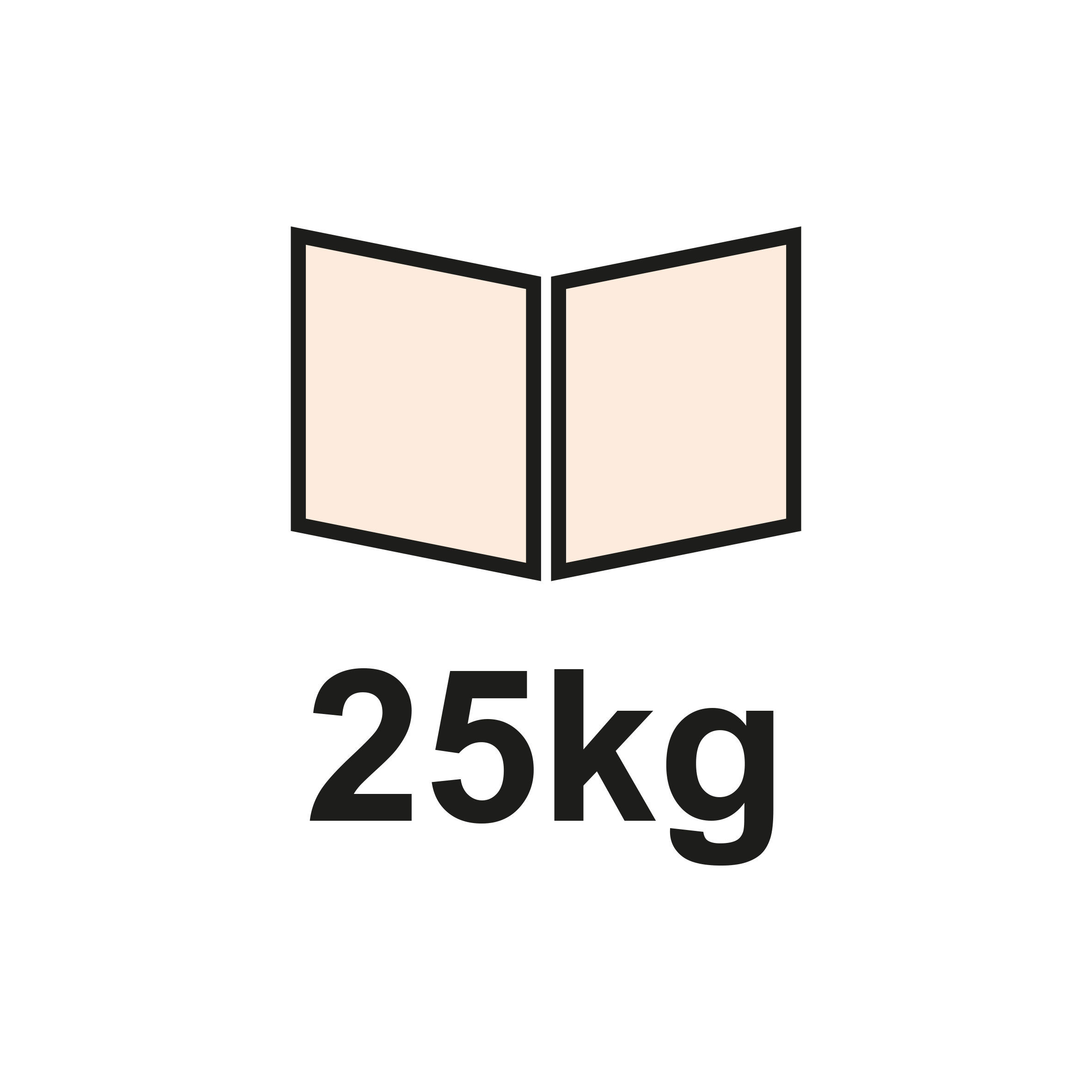 Peso máx. 25kg (2 portas)