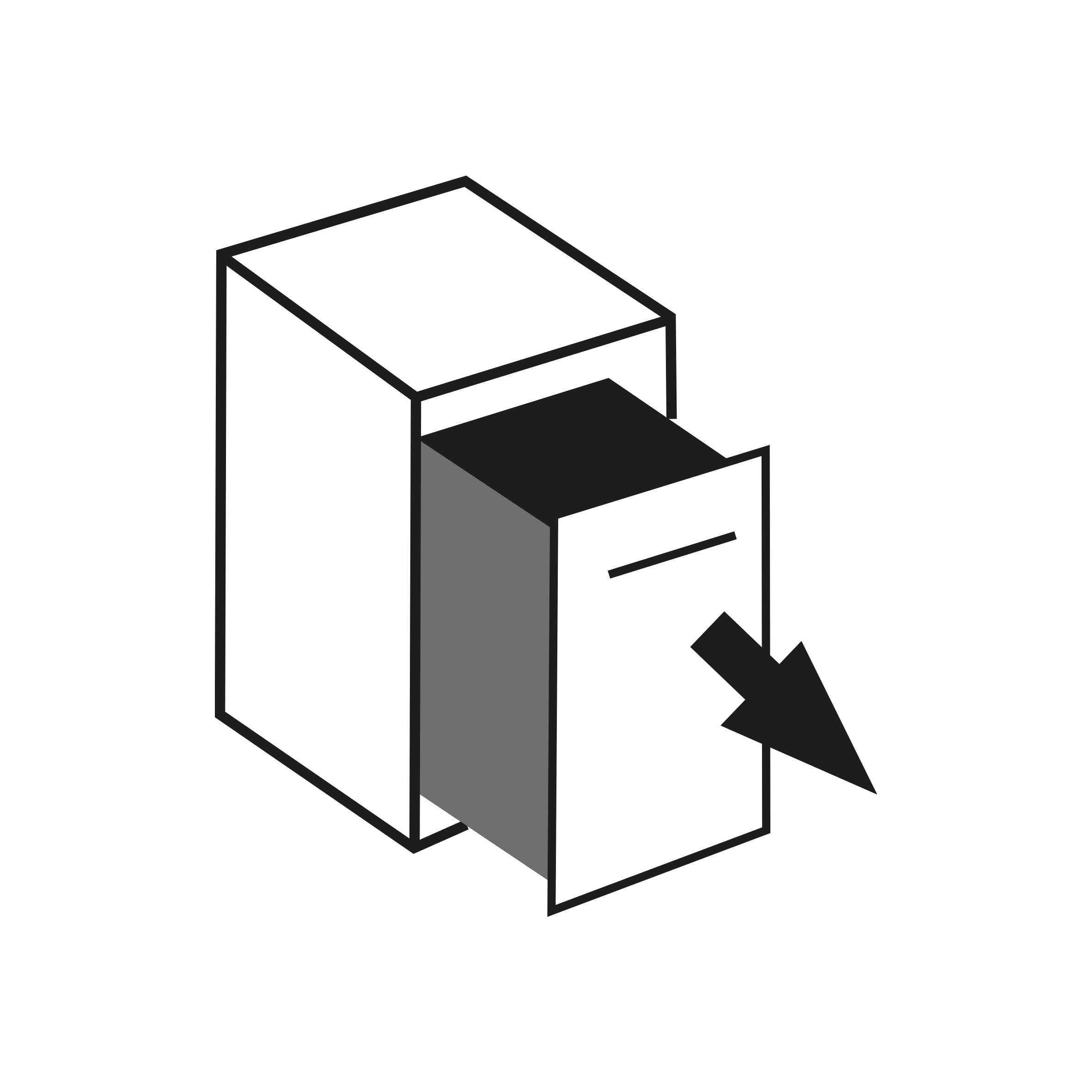 Fixação frontal e extração automática