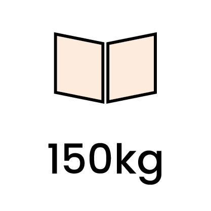 Peso máx. 150kg