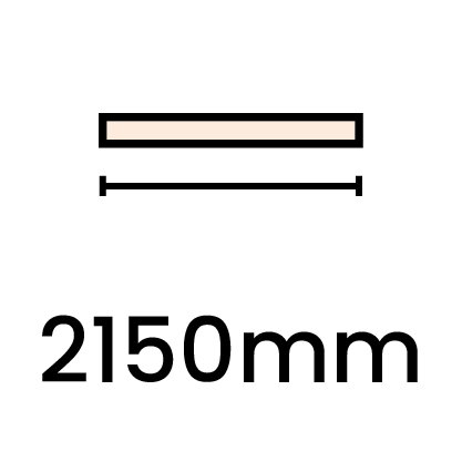Comprimento 2150mm